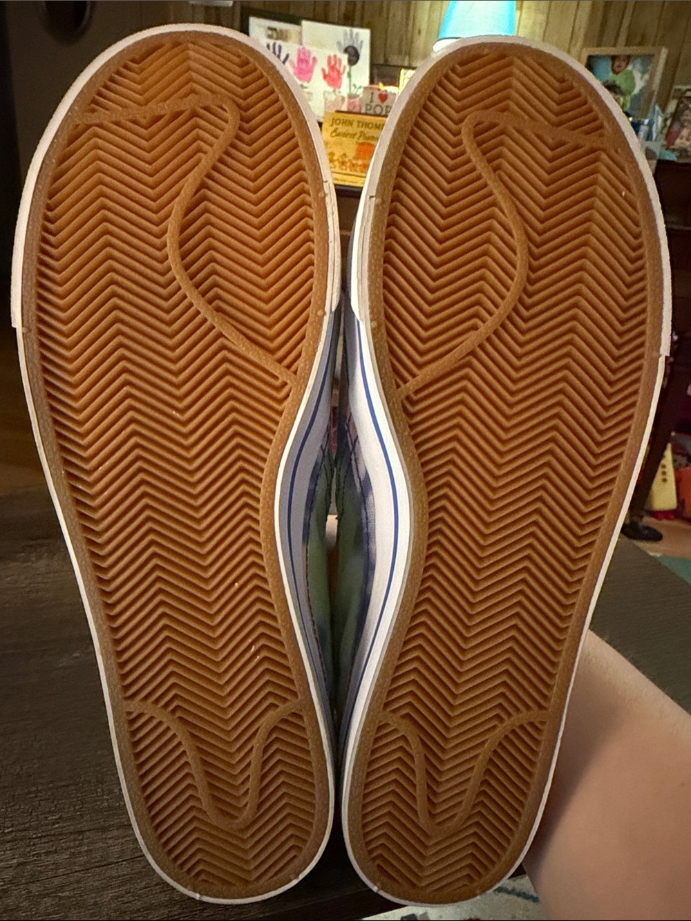 Nike Court Legacy Print Tie-Dye Slip-On size 9.5 - Picture 4 of 8